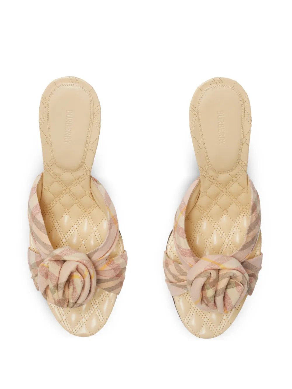 Burberry o1w1db10226 90mm Mews Rose Mules In Multicolor Size US 10 / IT 40 - 5 Thumbnail