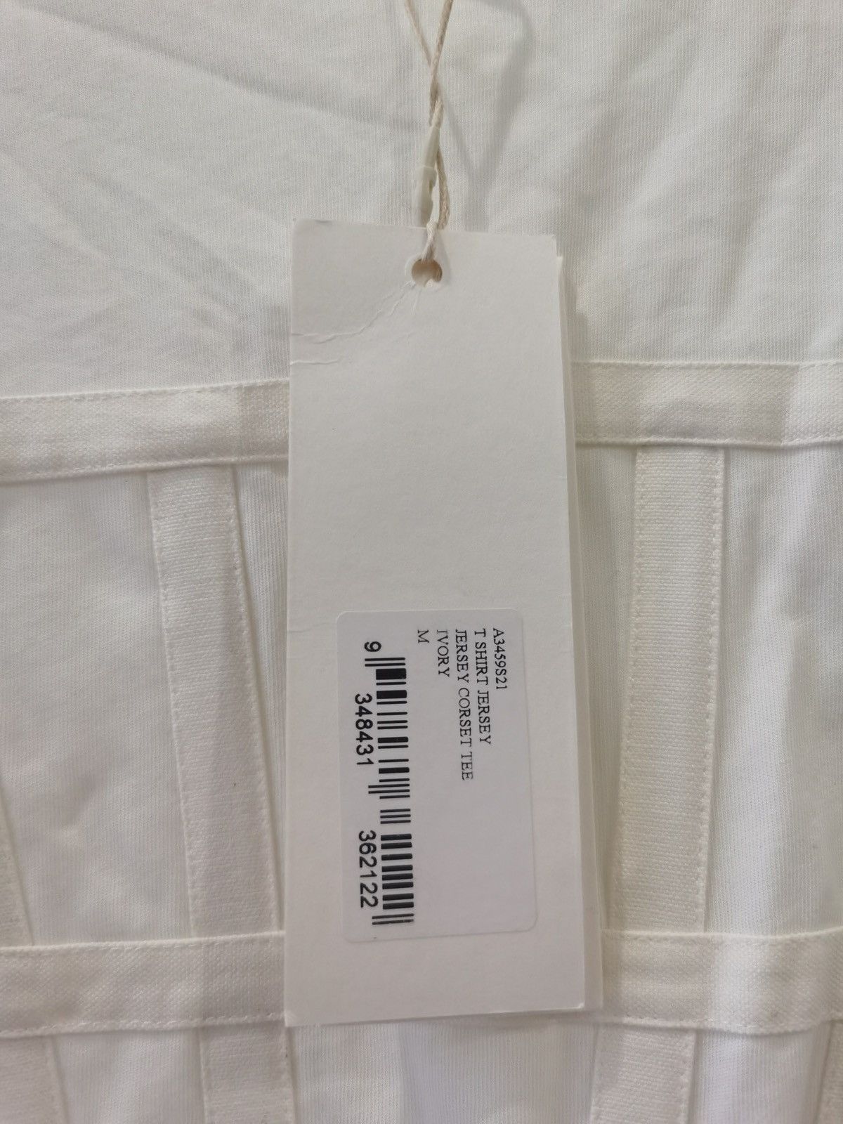 Dion Lee Ivory Corset T-Shirt Size US M / EU 48-50 / 2 - 7 Thumbnail