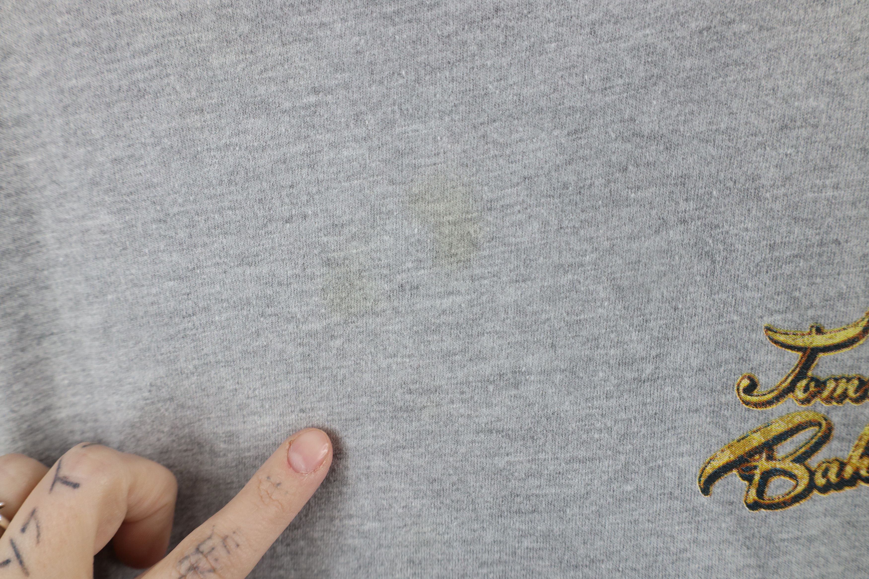 Tommy Bahama × Vintage Vintage Y2K Tommy Bahama Spell Out Marlin Fish T-Shirt Gray Size US L / EU 52-54 / 3 - 5 Thumbnail