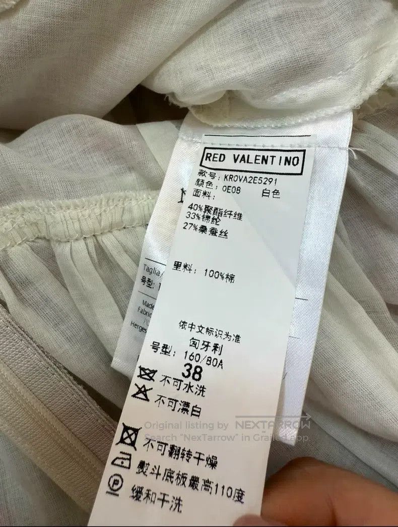 Valentino Valentino Mulberry silk dress Size XS / US 0-2 / IT 36-38 - 4 Thumbnail