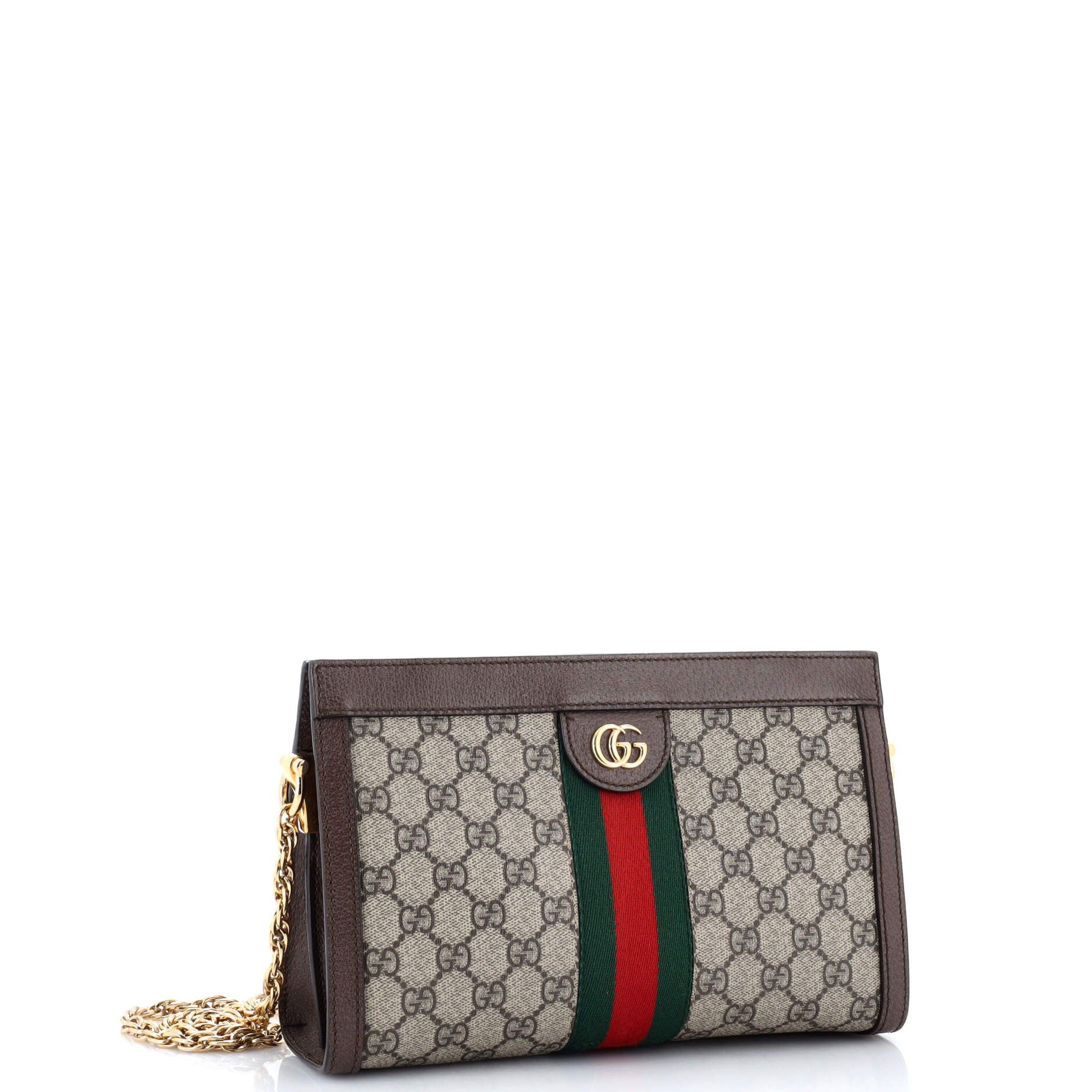 Gucci Ophidia Chain Shoulder Bag GG Coated Canvas Small Size ONE SIZE - 1 Thumbnail