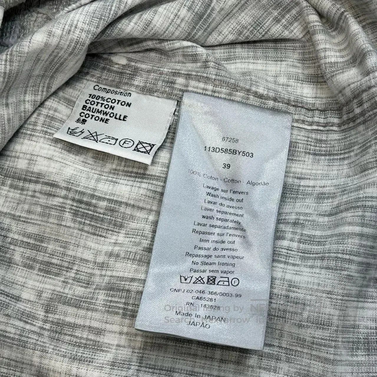 Dior dior logo distressed denim shirt jacket. Size US M / EU 48-50 / 2 - 6 Thumbnail