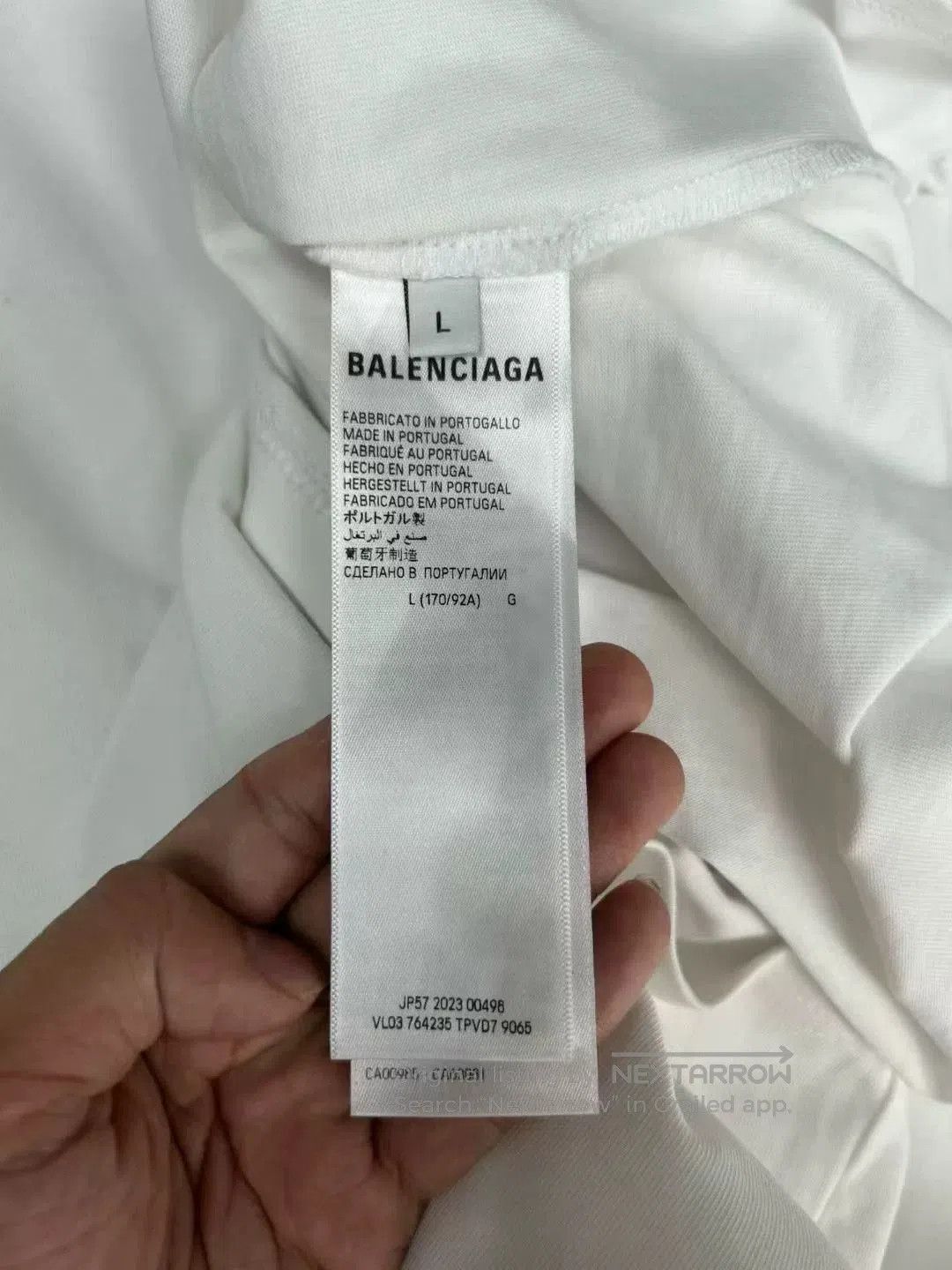 Balenciaga Balenciaga 3B Logo White Short. Size US L / EU 52-54 / 3 - 4 Thumbnail