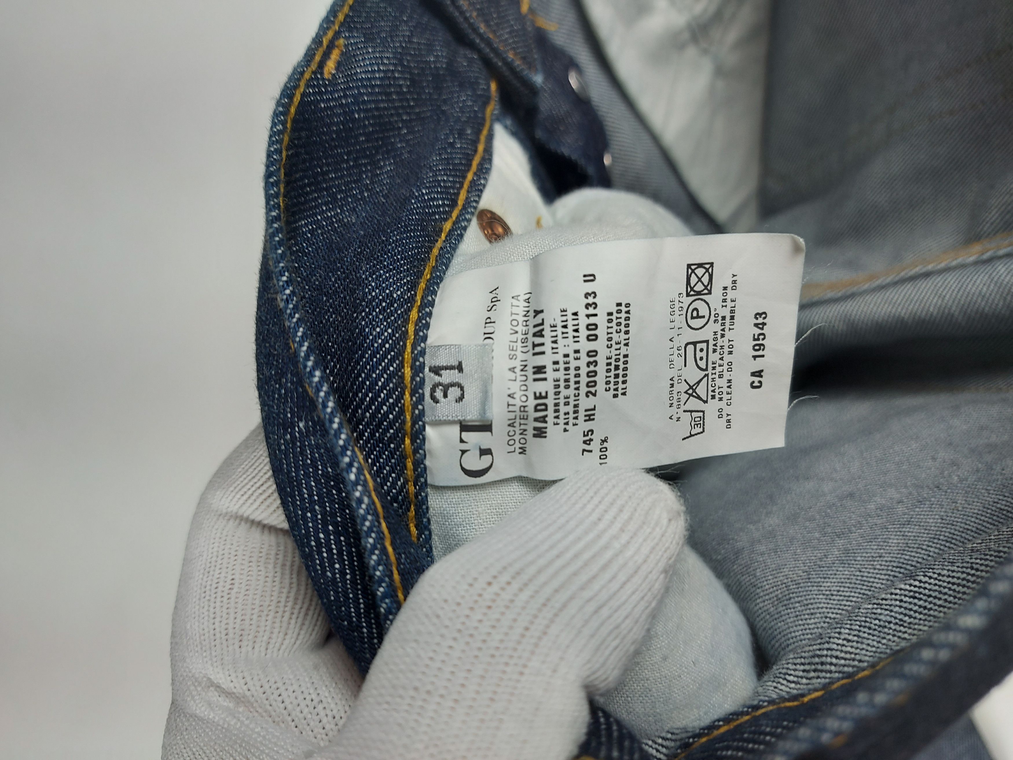 Helmut Lang Vintage Helmut Lang Raw Denim Jeans Pants Size US 31 - 4 Thumbnail