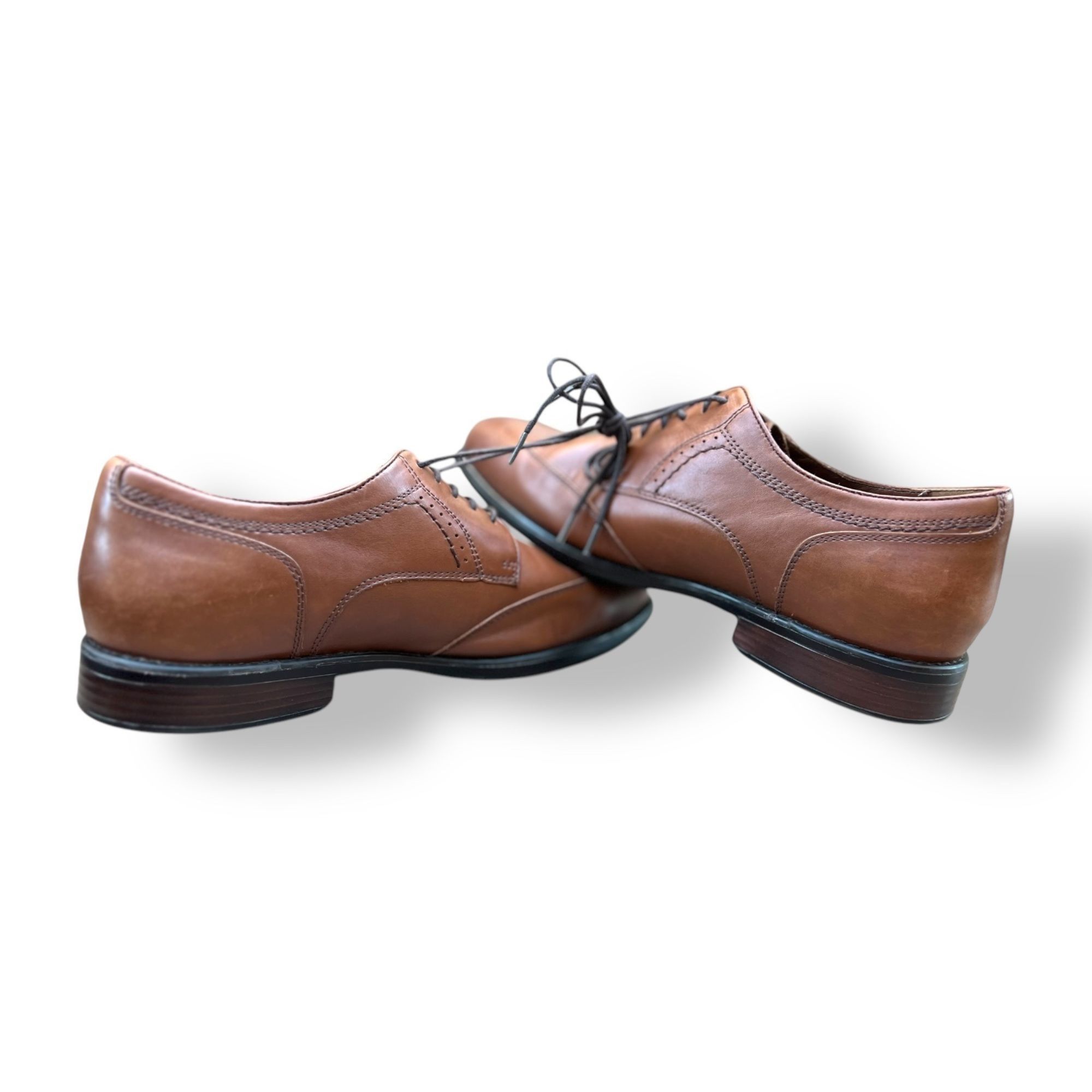 Florsheim Florsheim Comfortech Mens Oxfords Dress Shoes Brown Leather Size US 8.5 / EU 41-42 - 9 Thumbnail