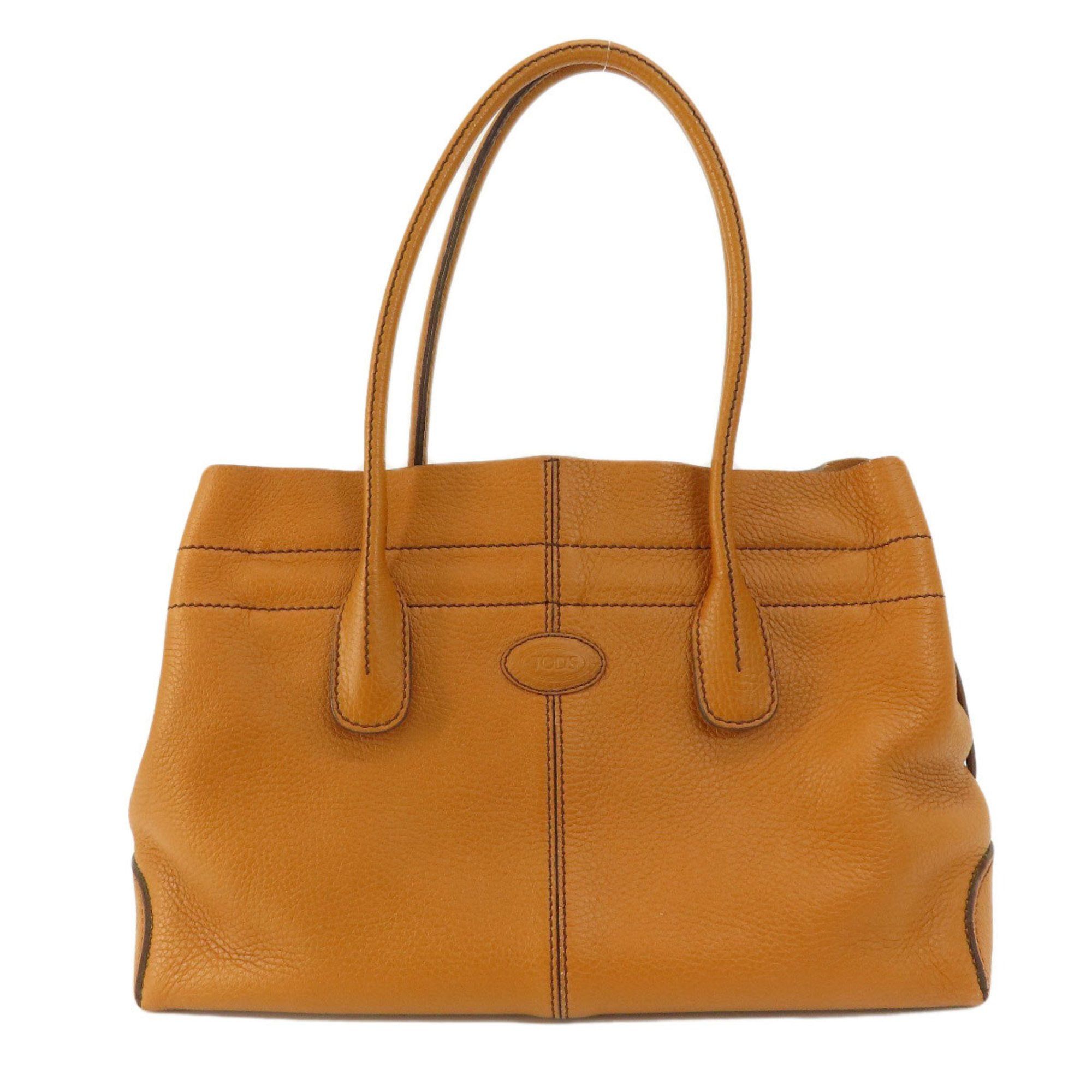 image of Tod's Tote Bag Leather Women's Tods in Brown