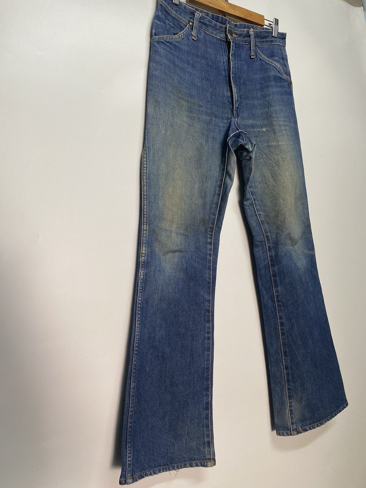 Japanese Brand × Vintage VINTAGE MAVERICK BLUE BELL FLARED BOOTCUT DENIM JEANS Size US 30 / EU 46 - 4 Thumbnail