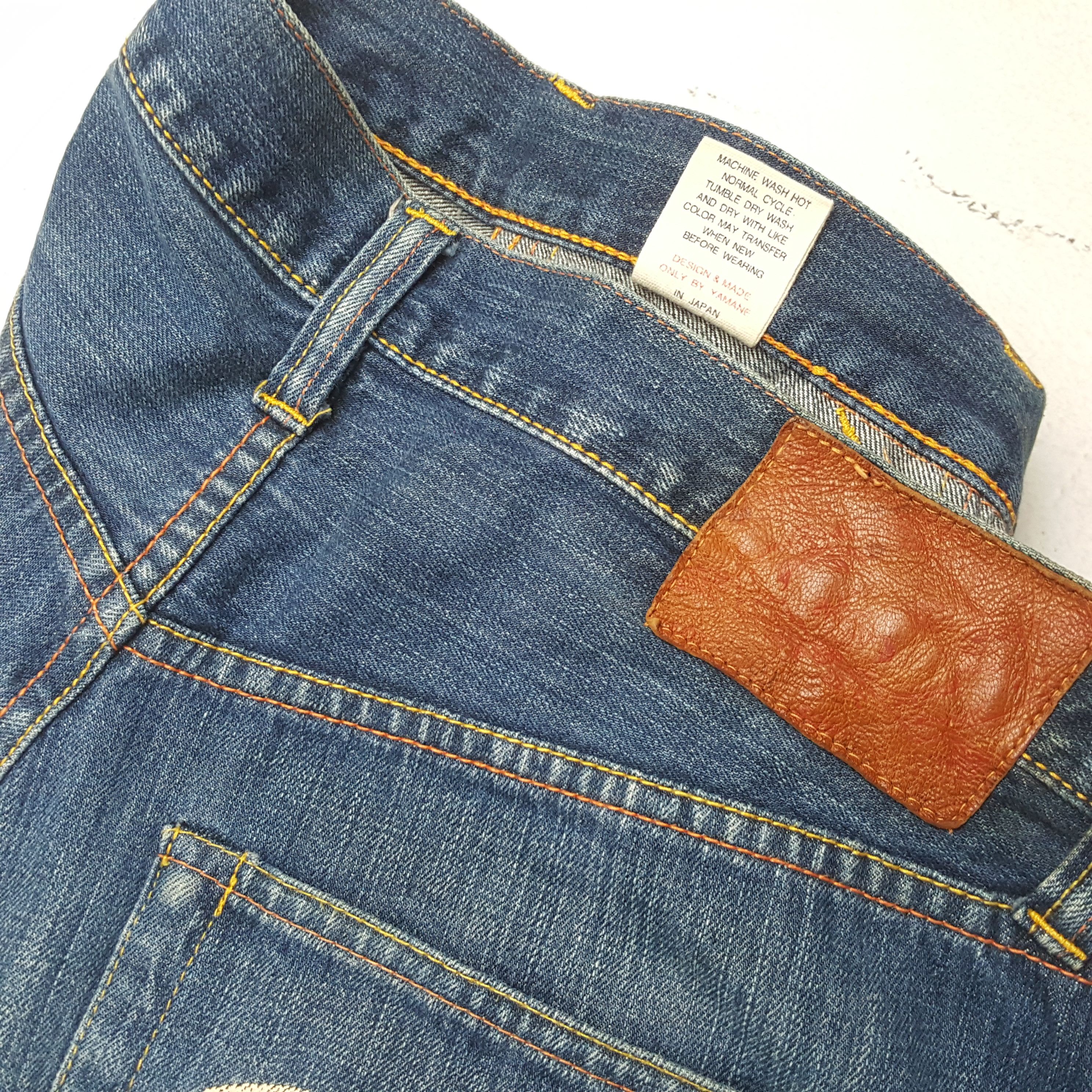 Evisu EVISU Japanese Brand Streetwear Custom Daicock Style Jeans Size US 31 - 14 Thumbnail