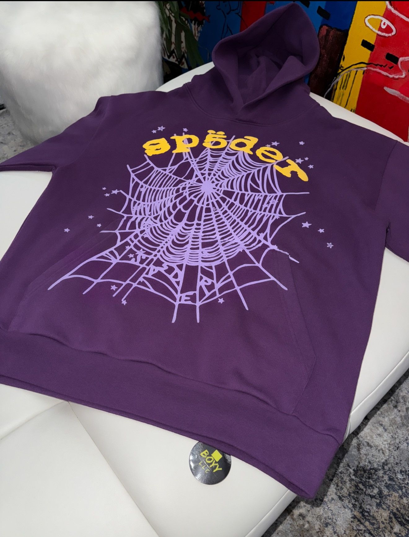 Sp5der Star og web sweatsuit Size US L / EU 52-54 / 3 - 4 Thumbnail