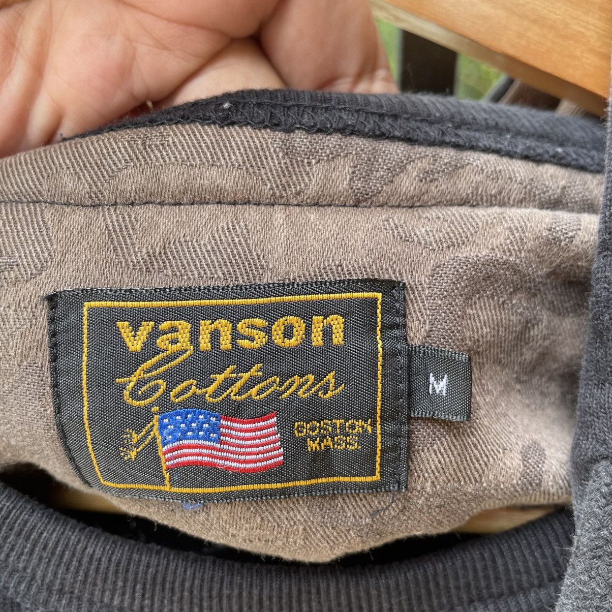 Vanson Leathers 🔥Vintage Vanson Leather Sick Big Spellout Pullover Hoodie Size US S / EU 44-46 / 1 - 16 Thumbnail