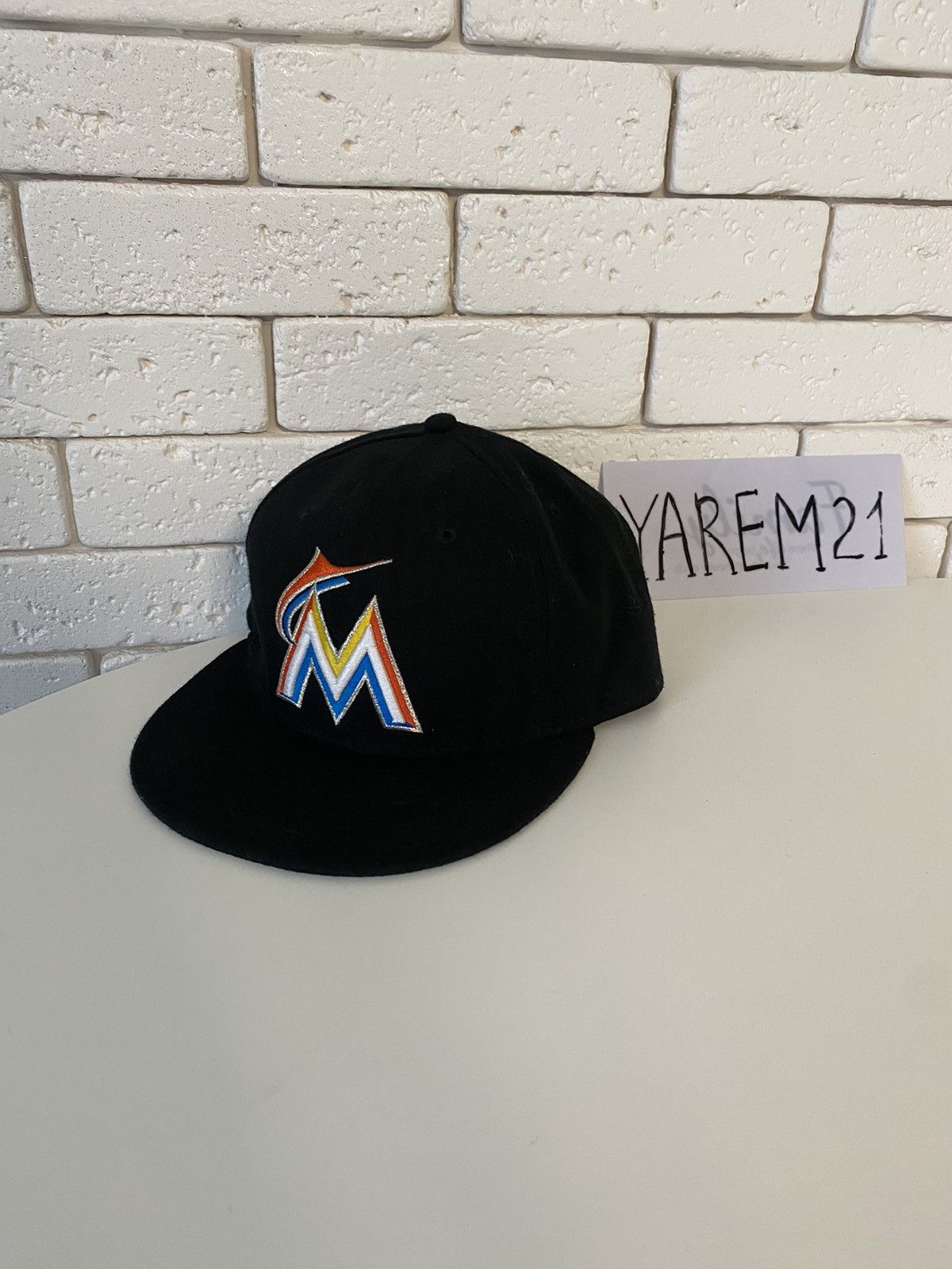 New Era Florida Marlins New Era cap Size ONE SIZE - 1 Thumbnail