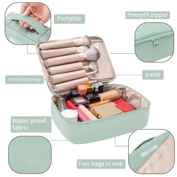 Other Large Travel Makeup Organizer Case Size ONE SIZE - 4 Thumbnail
