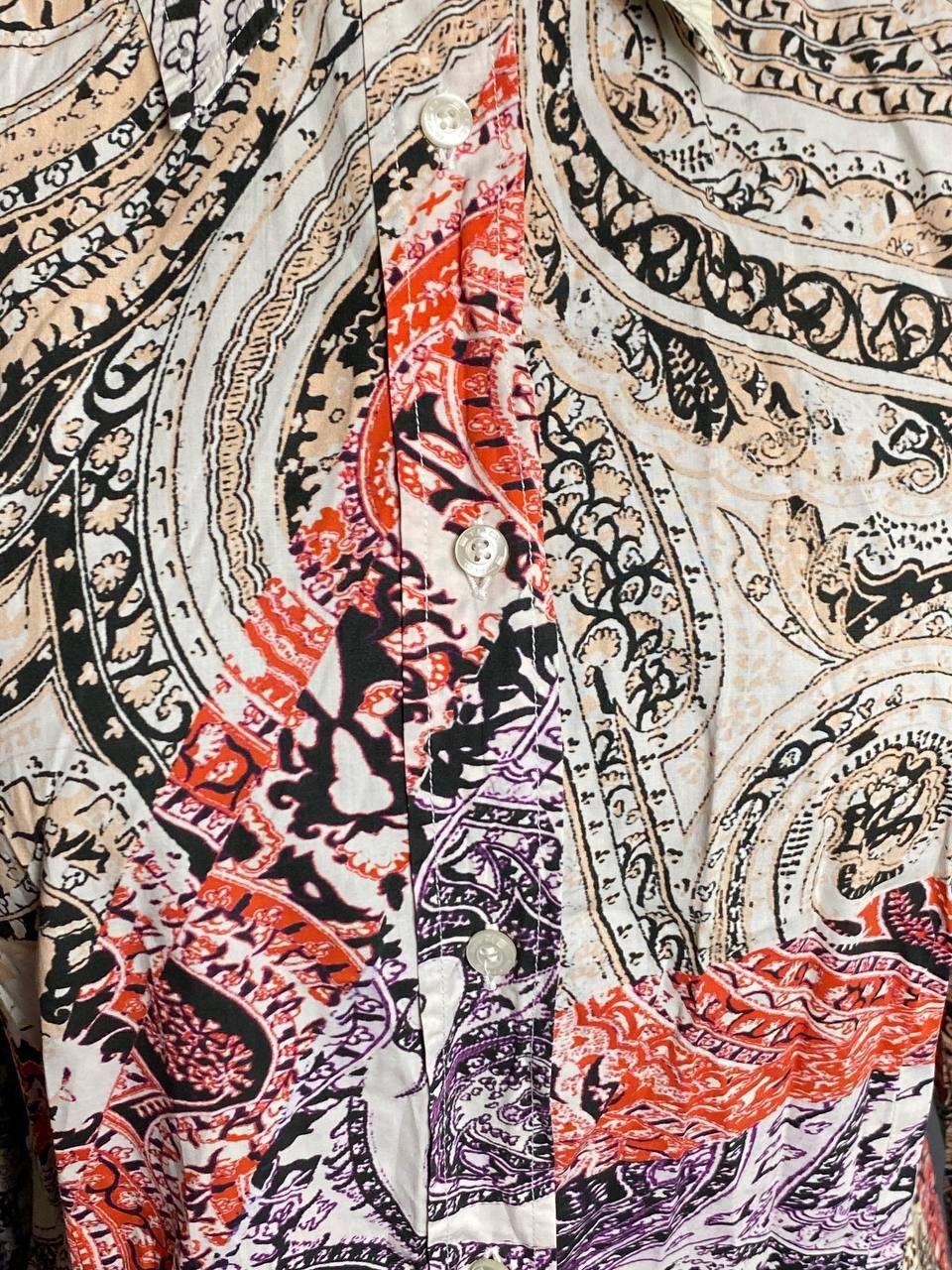 Etro Etro Womens Paisley Button-Up Shirt Long Sleeve Size 46 M/L Size US M / EU 48-50 / 2 - 6 Thumbnail