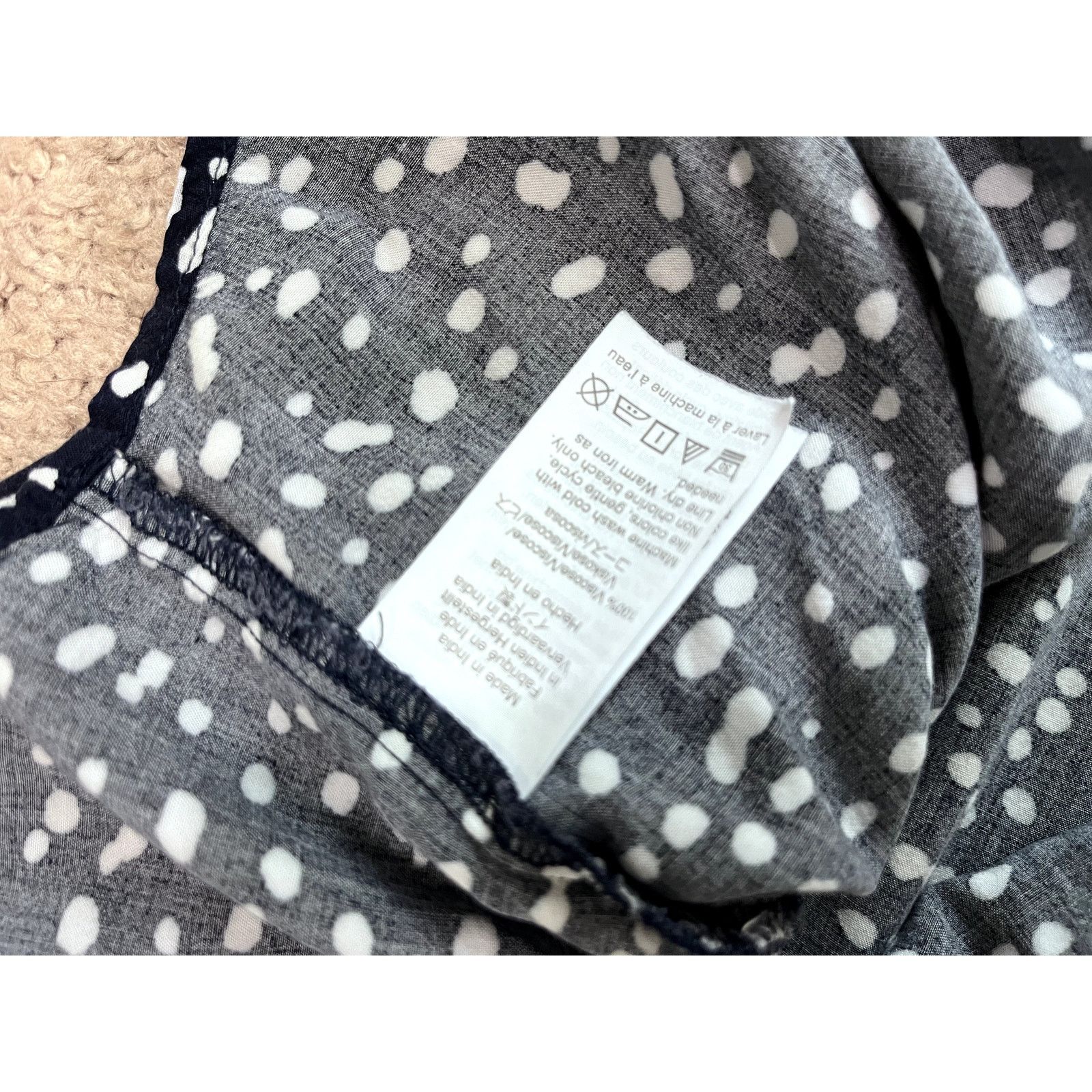 J.Crew Blue Polka Dot J.Crew Mercantile Tank Top M Size M / US 6-8 / IT 42-44 - 6 Thumbnail