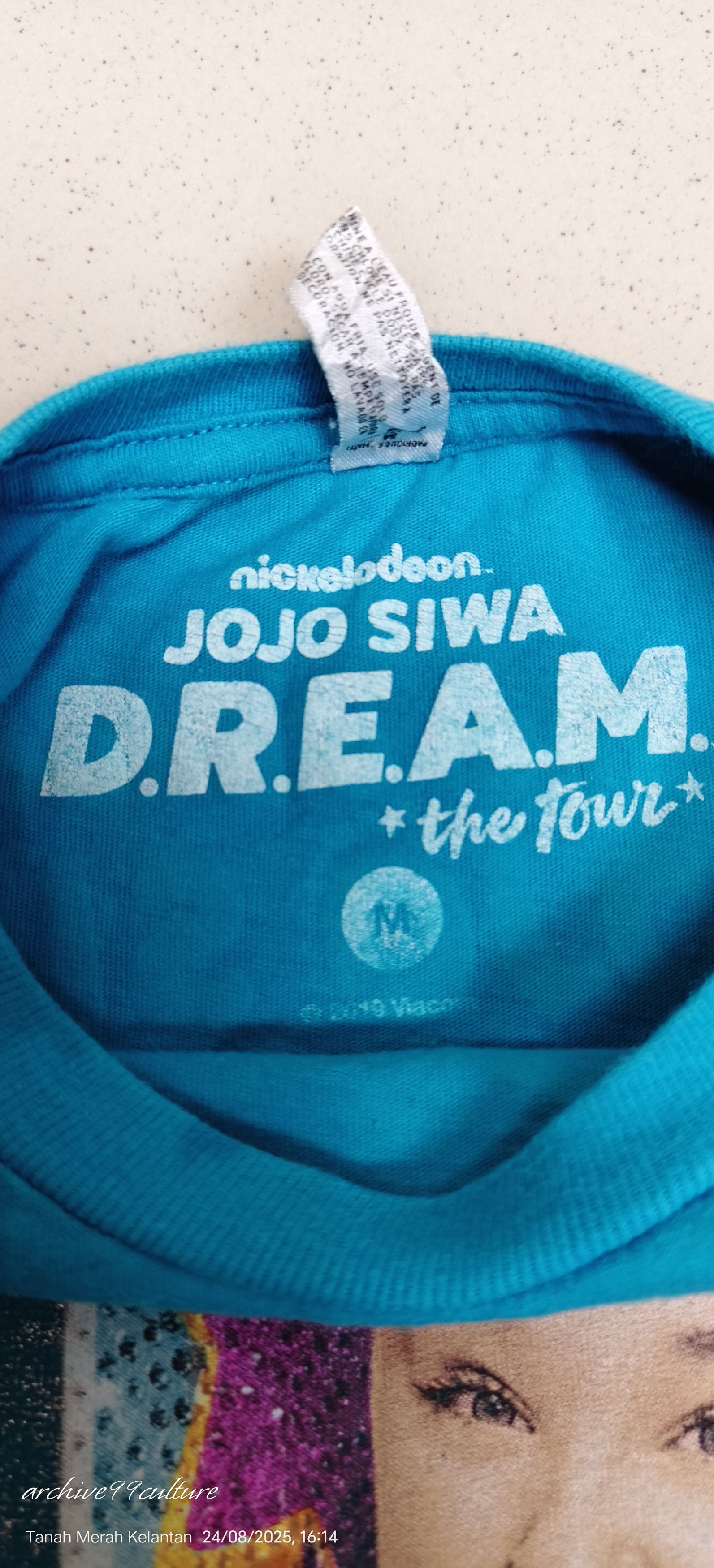 Nickelodeon 2019 Nickelodeon JOJO SINWA DREAM TOUR TEE Size US M / EU 48-50 / 2 - 4 Thumbnail