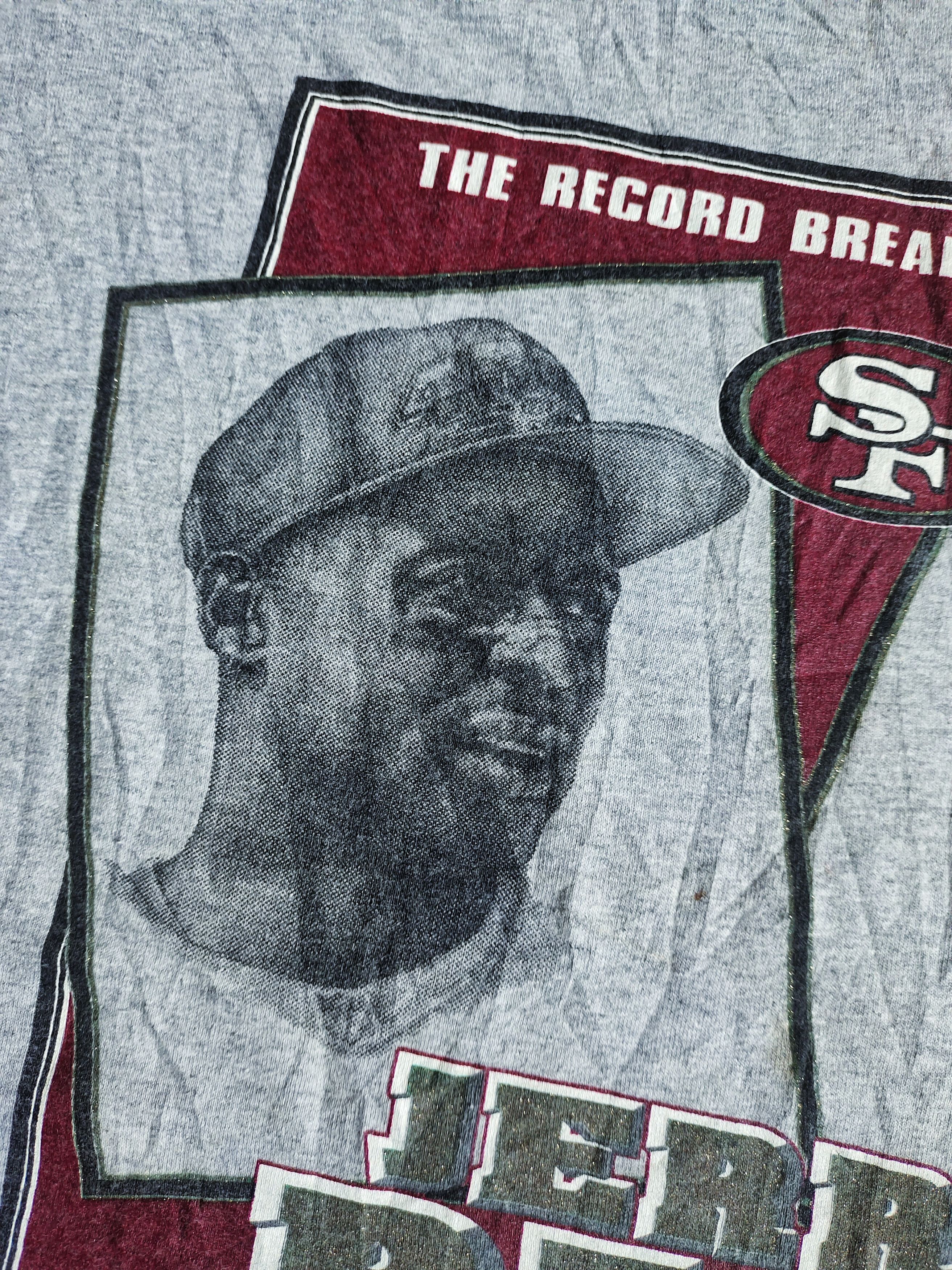 NFL × Nutmeg × Vintage Vintage Jerry Rice Player 90s T-shirt NFL Nutmeg Size US XL / EU 56 / 4 - 8 Thumbnail