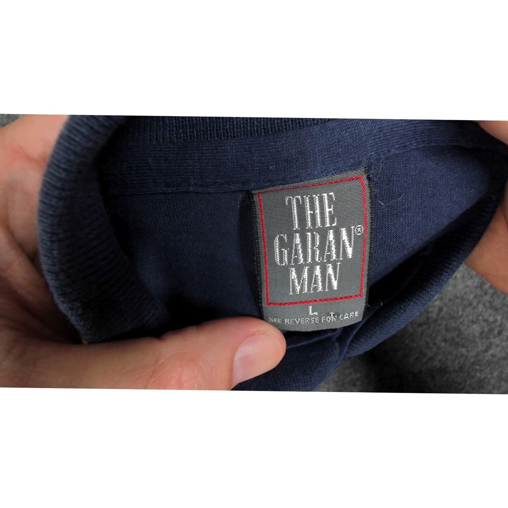 Vintage VINTAGE Navy Blue Sleeveless Polo Shirt Cutoff Single Stitch Mens M 80s Grunge The Garan Man Shirt Size US M / EU 48-50 / 2 - 5 Thumbnail