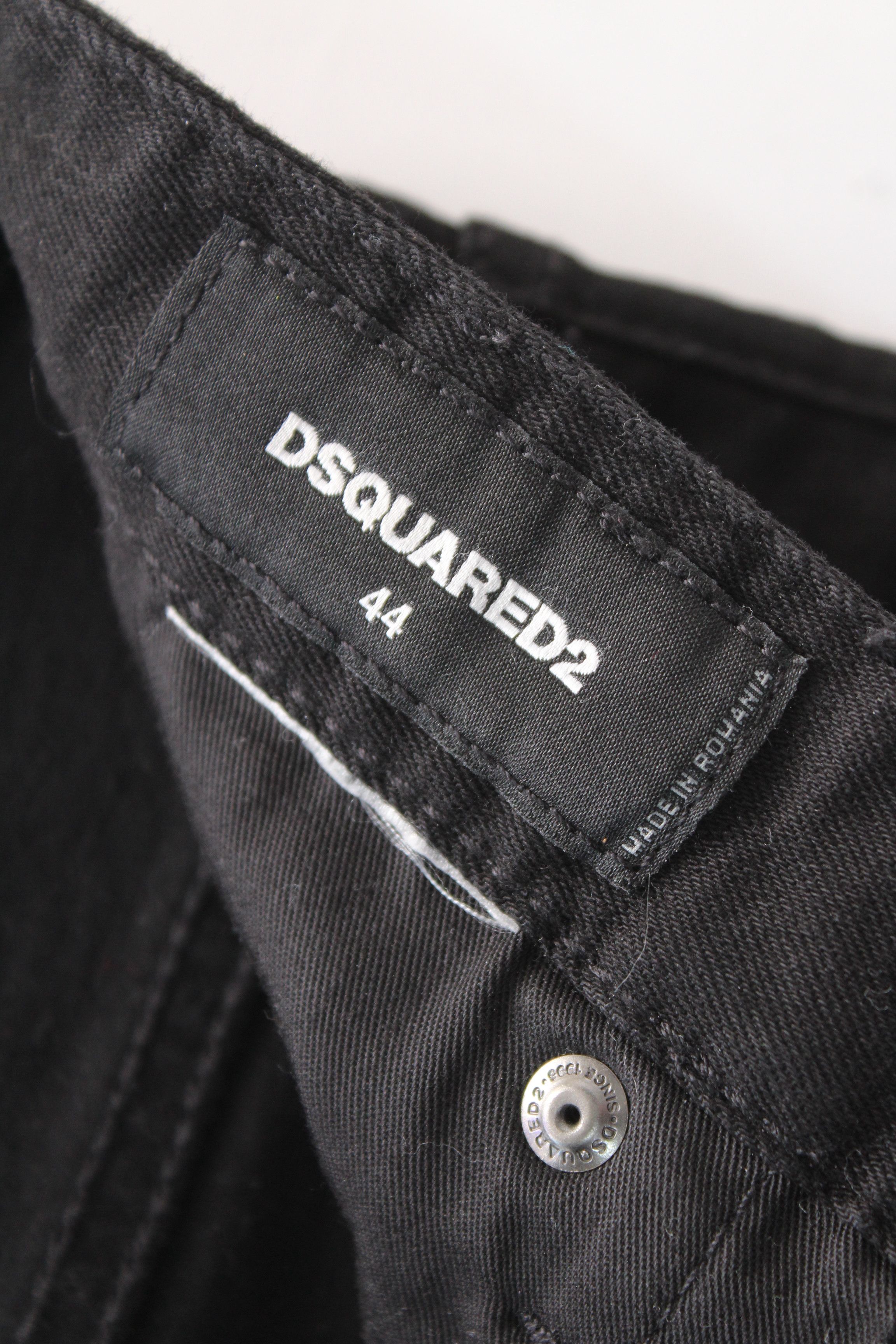 Dsquared2 DSQUARED2 Black Bull Edition Denim Jeans IT 44 Size US 28 / EU 44 - 10 Thumbnail