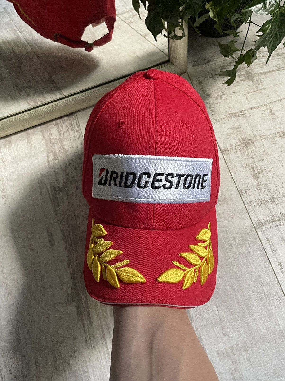 Formula 1 Vintage Bridgestone Racing Formula 1 Hat Cap RARE Size ONE SIZE - 1 Thumbnail