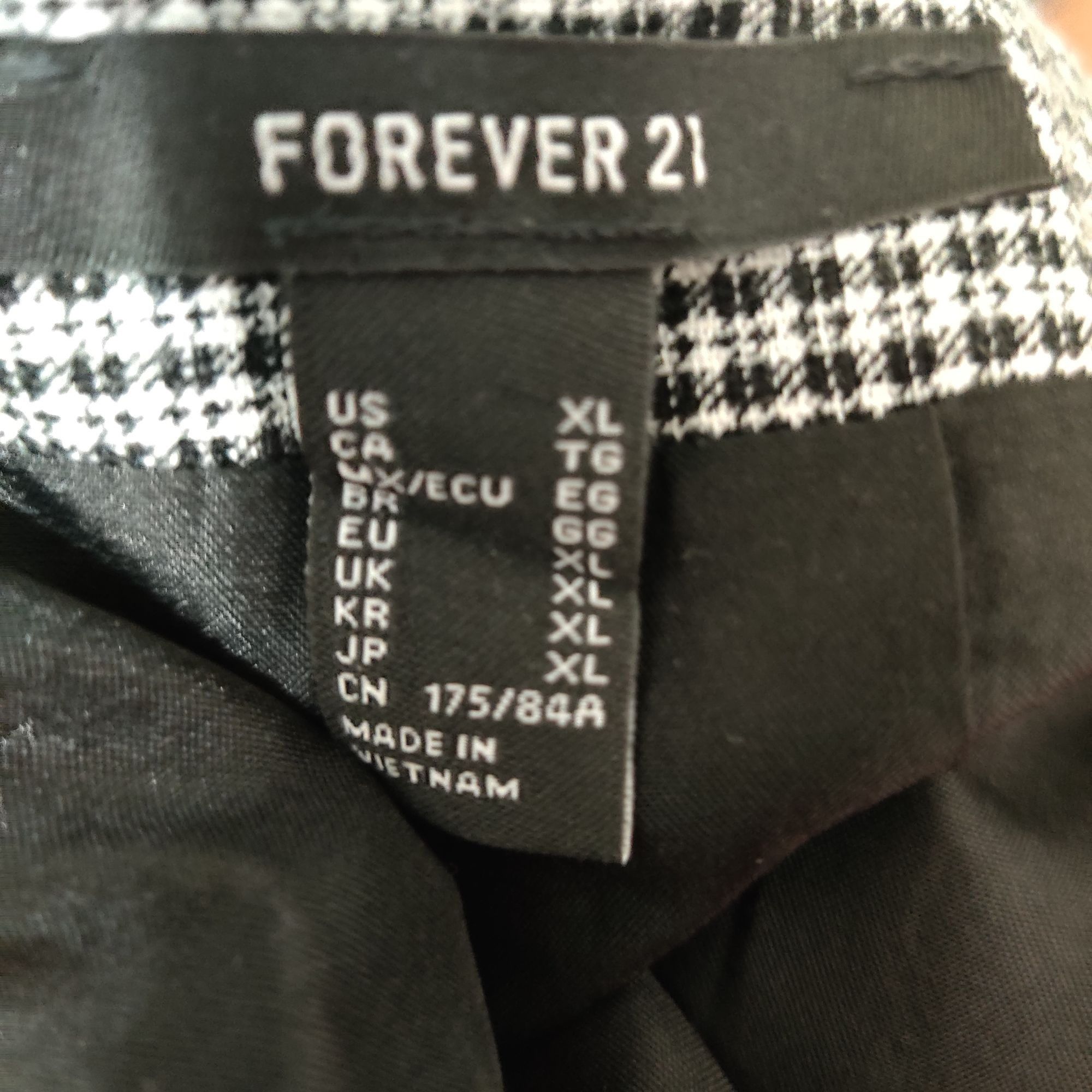 Forever 21 Forever 21 Womens Skirt Mini Plaid Pockets Preppy Y2K Twee B Size 33" - 6 Thumbnail