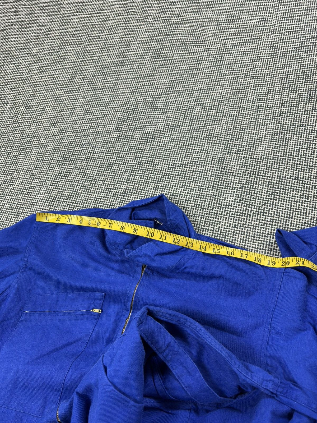 Le Laboureur 70s vintage made in france chore coveralls jumpsuit sanfor Size US M / EU 48-50 / 2 - 12 Thumbnail