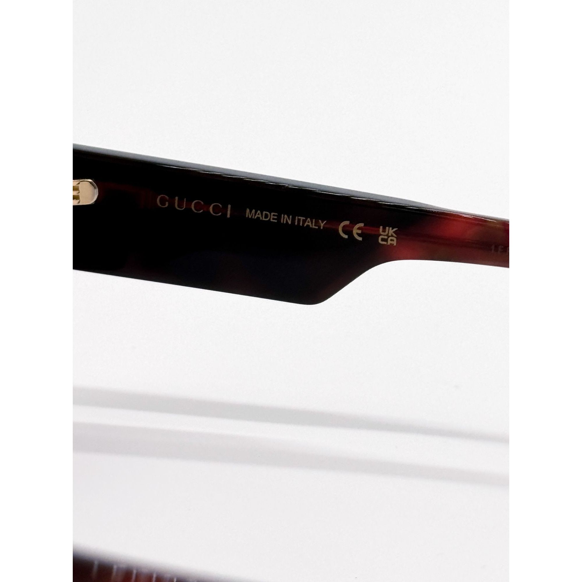 Gucci NEW GUCCI SUNGLASSES GG1667SK 003 BLACK/HAVANA SQUARE UNISEX Size ONE SIZE - 8 Thumbnail