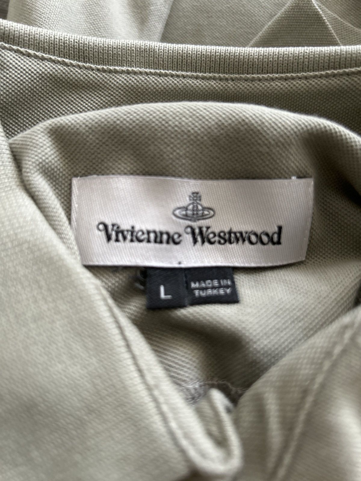 Vivienne Westwood Chest Orb Logo Krall Polo Size US L / EU 52-54 / 3 - 7 Thumbnail