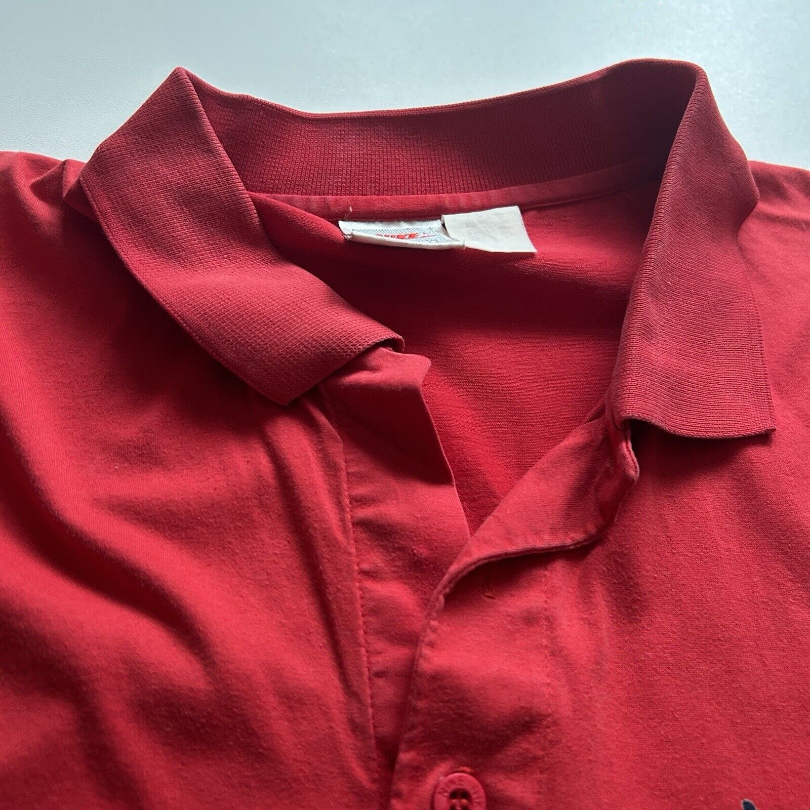 Nike Vintage 1990s Nike Embroidered Swoosh Collared Shirt Medium Size US M / EU 48-50 / 2 - 4 Thumbnail