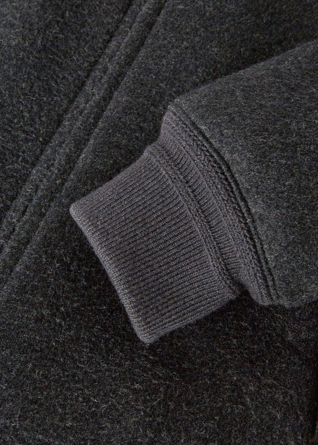 Loro Piana o1w1db10725 FAO3109 Marius Blouson Jacket in Dark Grey Size US XL / EU 56 / 4 - 7 Thumbnail