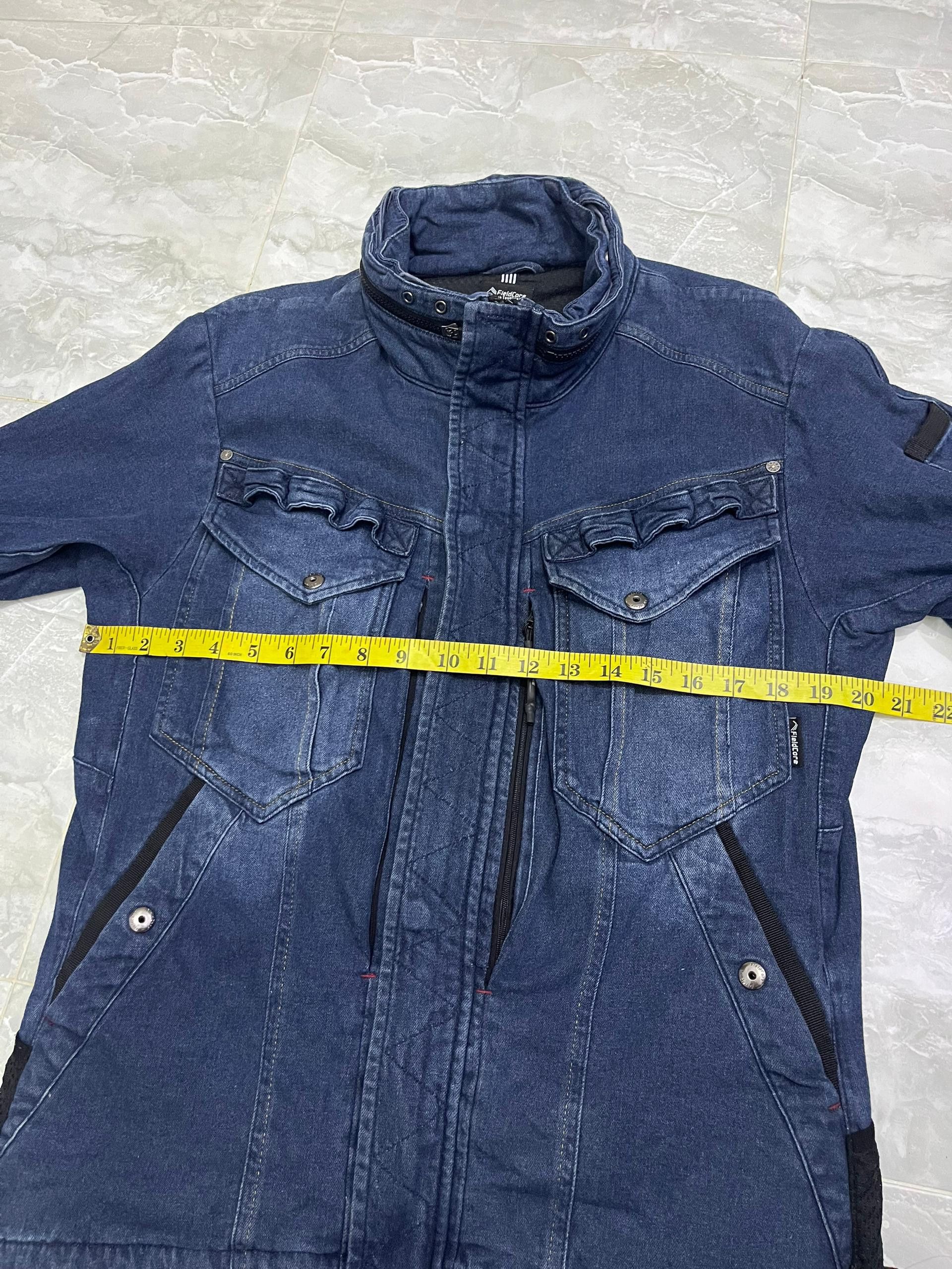 Japanese Brand FieldCore Active Toughness Denim Jacket Size US M / EU 48-50 / 2 - 21 Thumbnail