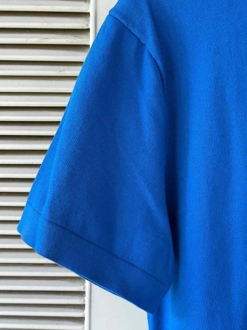 Louis Vuitton LOUIS VUITTON Blue knit short sleeves Size US S / EU 44-46 / 1 - 3 Thumbnail