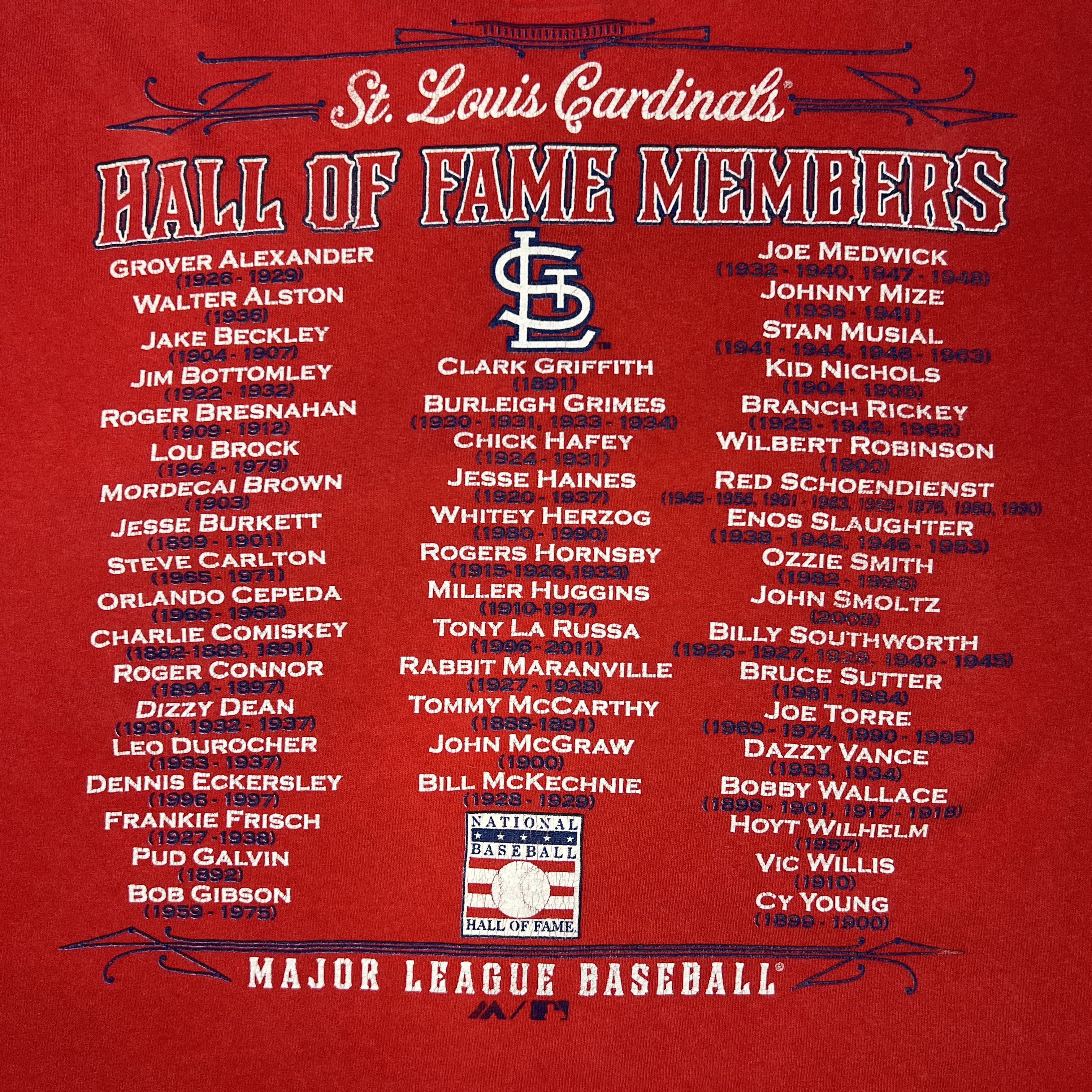 Majestic Vintage St. Louis Cardinals T-Shirt Size US XXL / EU 58 / 5 - 7 Thumbnail