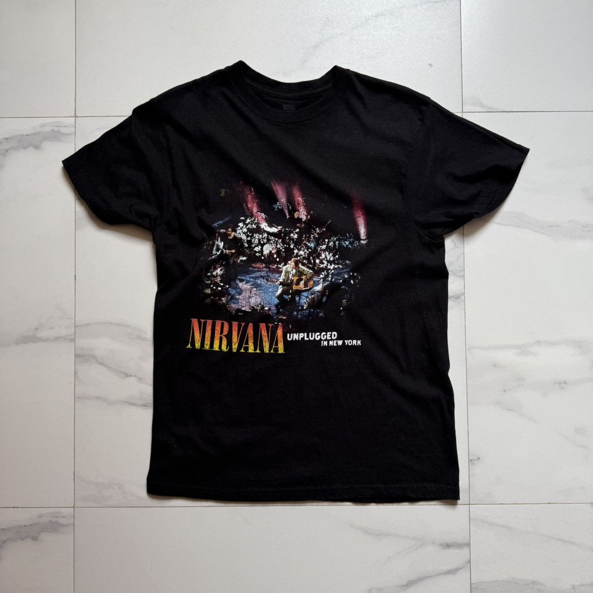 Band Tees × Nirvana × Unplugged Museum Nirvana Unplugged In New York T-Shirt Size US M / EU 48-50 / 2 - 2 Thumbnail