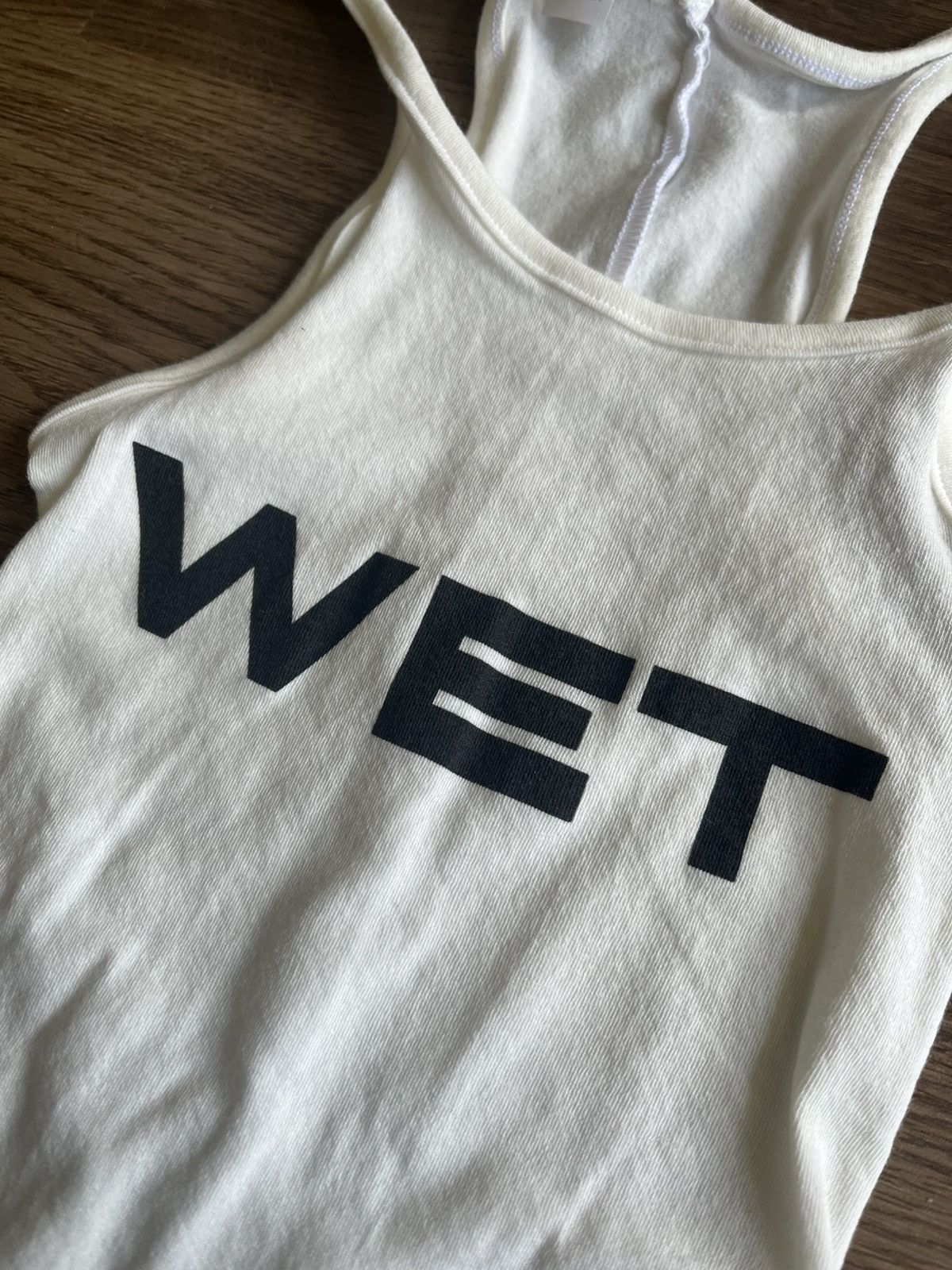 Mowalola × Yeezy Yeezy Mowalola WET Tank White Size 3 (Exclusive) Size L / US 10 / IT 46 - 4 Thumbnail