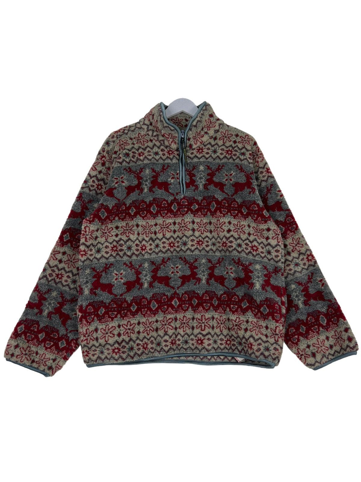 Aeropostale 💥 AEROPOSTABLE ANORAK DEEP PILE BOA FLEECE Size US L / EU 52-54 / 3 - 3 Thumbnail