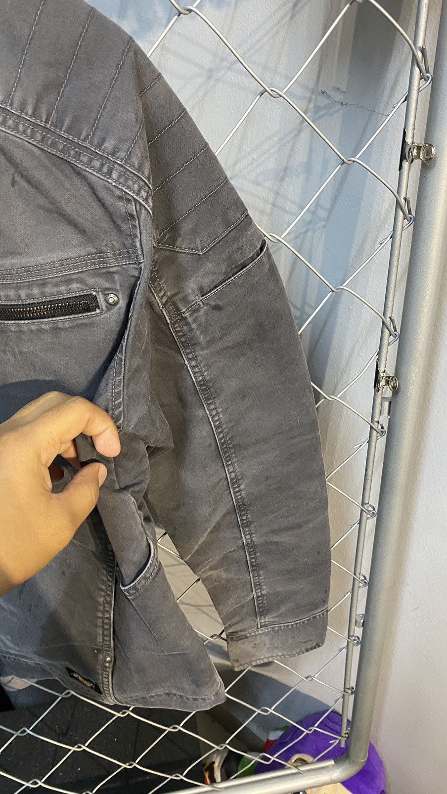 Dickies × Vintage DICKIES RACING JACKET GREY MEDIUM Size US M / EU 48-50 / 2 - 10 Thumbnail