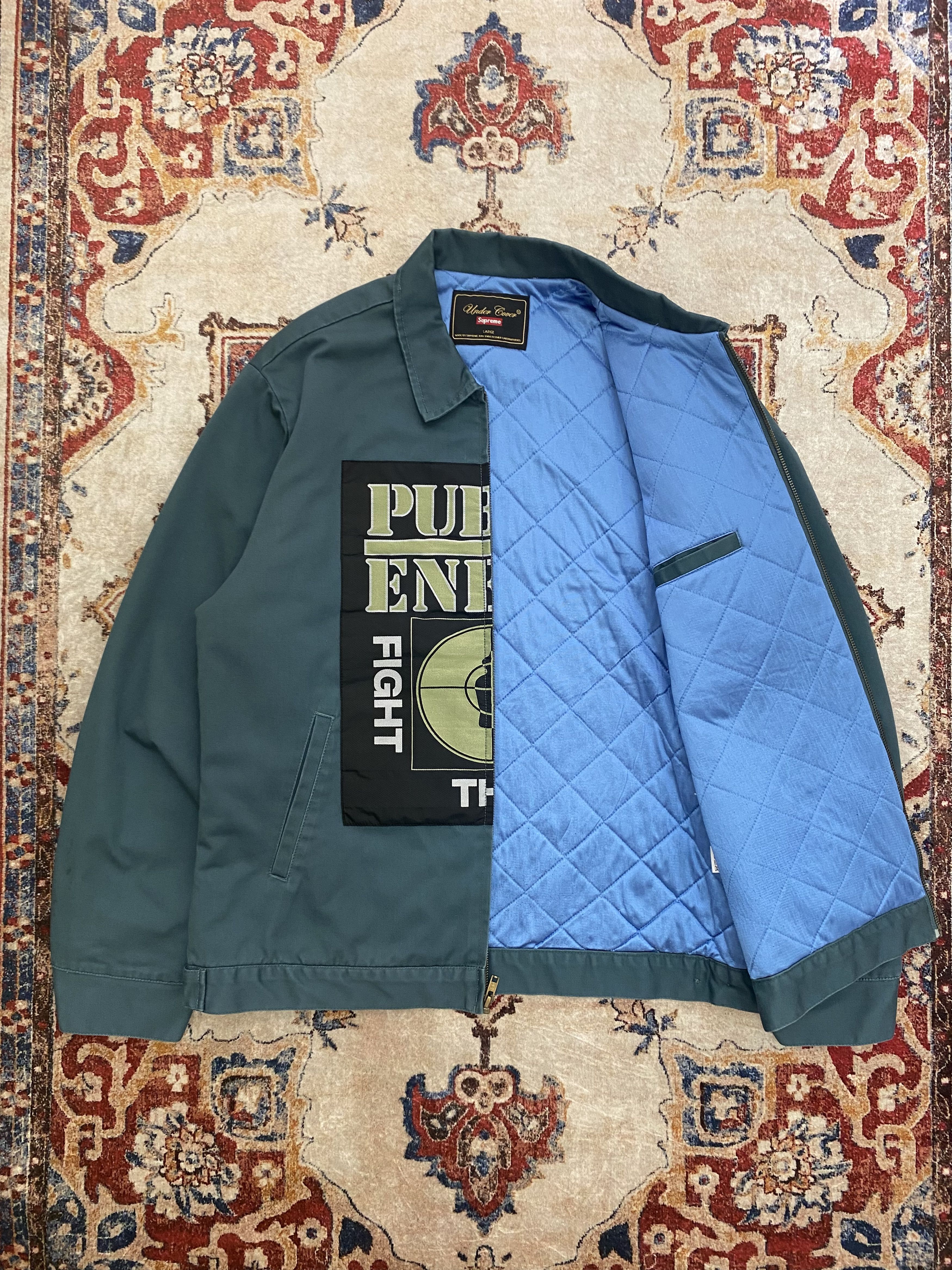 Public Enemy × Supreme × Undercover SS18 Supreme UNDERCOVER/Public Enemy Work Jacket Size US L / EU 52-54 / 3 - 2 Thumbnail