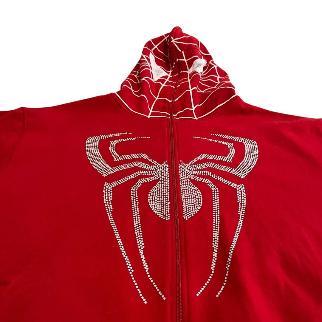 Vintage VINTAGE Boom Nation Spider Man Full Zip Hoodie Y2K Size US XL / EU 56 / 4 - 2 Thumbnail