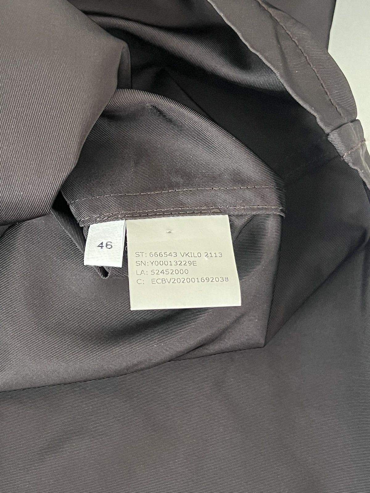 Bottega Veneta Bottega Veneta Sample Zipper Gabardine Jacket Size US S / EU 44-46 / 1 - 6 Thumbnail