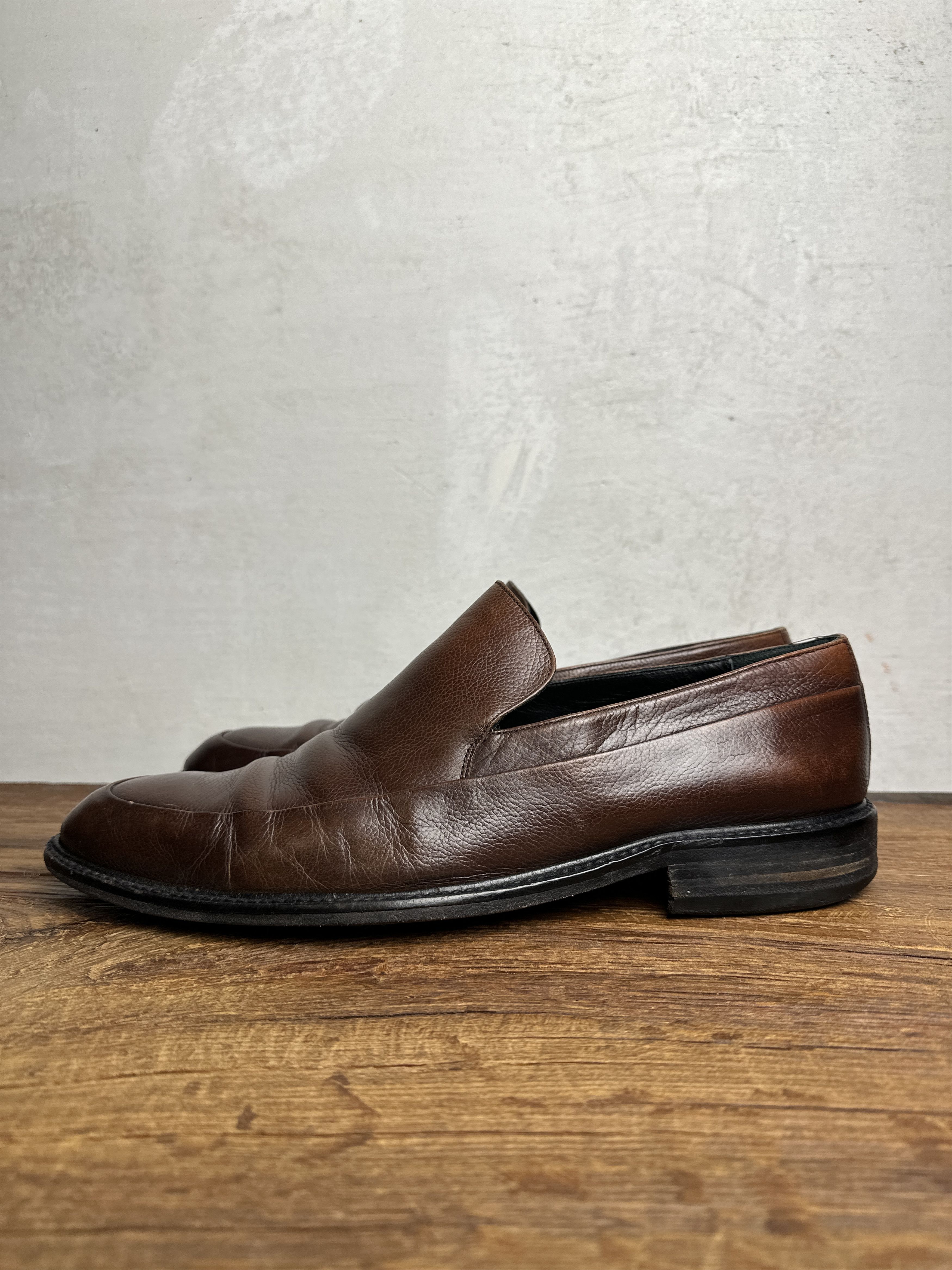 Gucci Gucci Casual Leather Brown Shoes Size US 11 / EU 44 - 3 Thumbnail