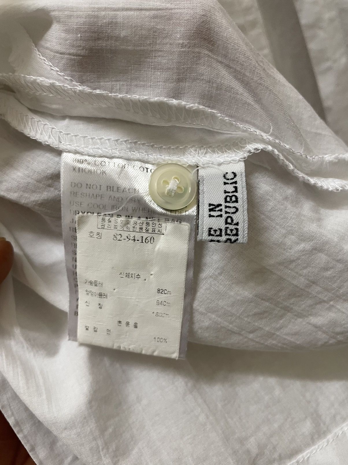 Ann Demeulemeester Ann Demeulemeester Back Strap Shirt Size M / US 6-8 / IT 42-44 - 10 Thumbnail