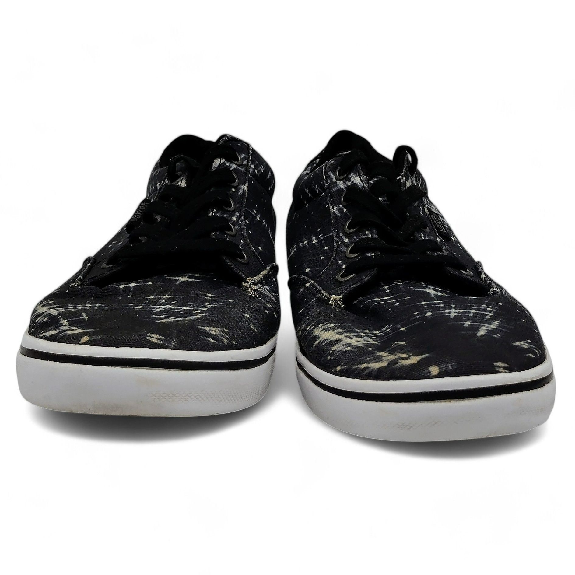 Vans VANS Winston Shooting Stars Skate Shoes Lace Up Black White Size US 7 / IT 37 - 6 Thumbnail