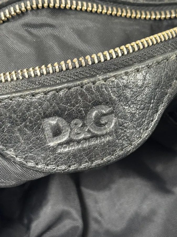 Dolce & Gabbana 2000s Dolce & Gabbana Black Multi-Pocket Nylon Crossbody Bag Size ONE SIZE - 11 Thumbnail