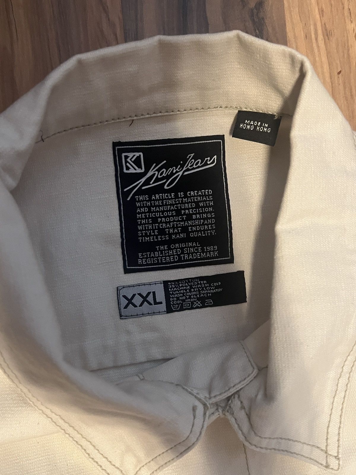 Karl Kani Karl Kani FULL White Denim Set Size US 40 / EU 56 - 4 Thumbnail