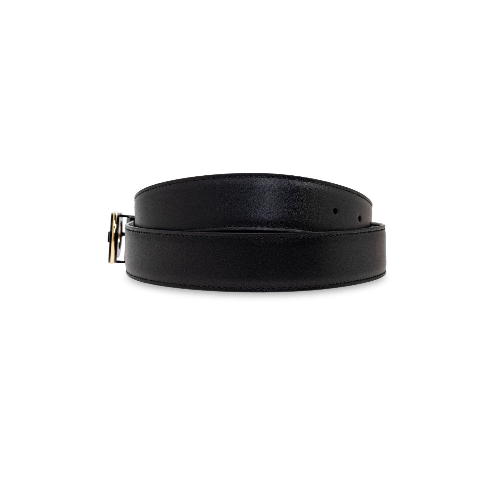 Salvatore Ferragamo FERRAGAMO Black Double Adjustable Reversible Belt New & Auth Size ONE SIZE - 2 Thumbnail