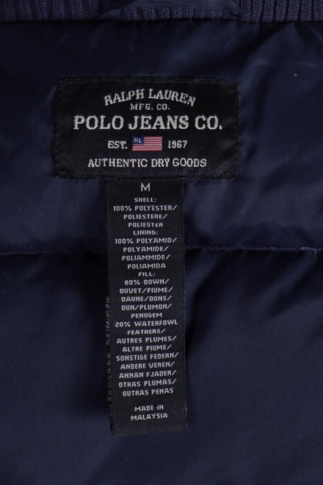 Designer Ralph Lauren Polo Jeans Co. Blue Down Puffer Jacket Size M Size M / US 6-8 / IT 42-44 - 12 Thumbnail