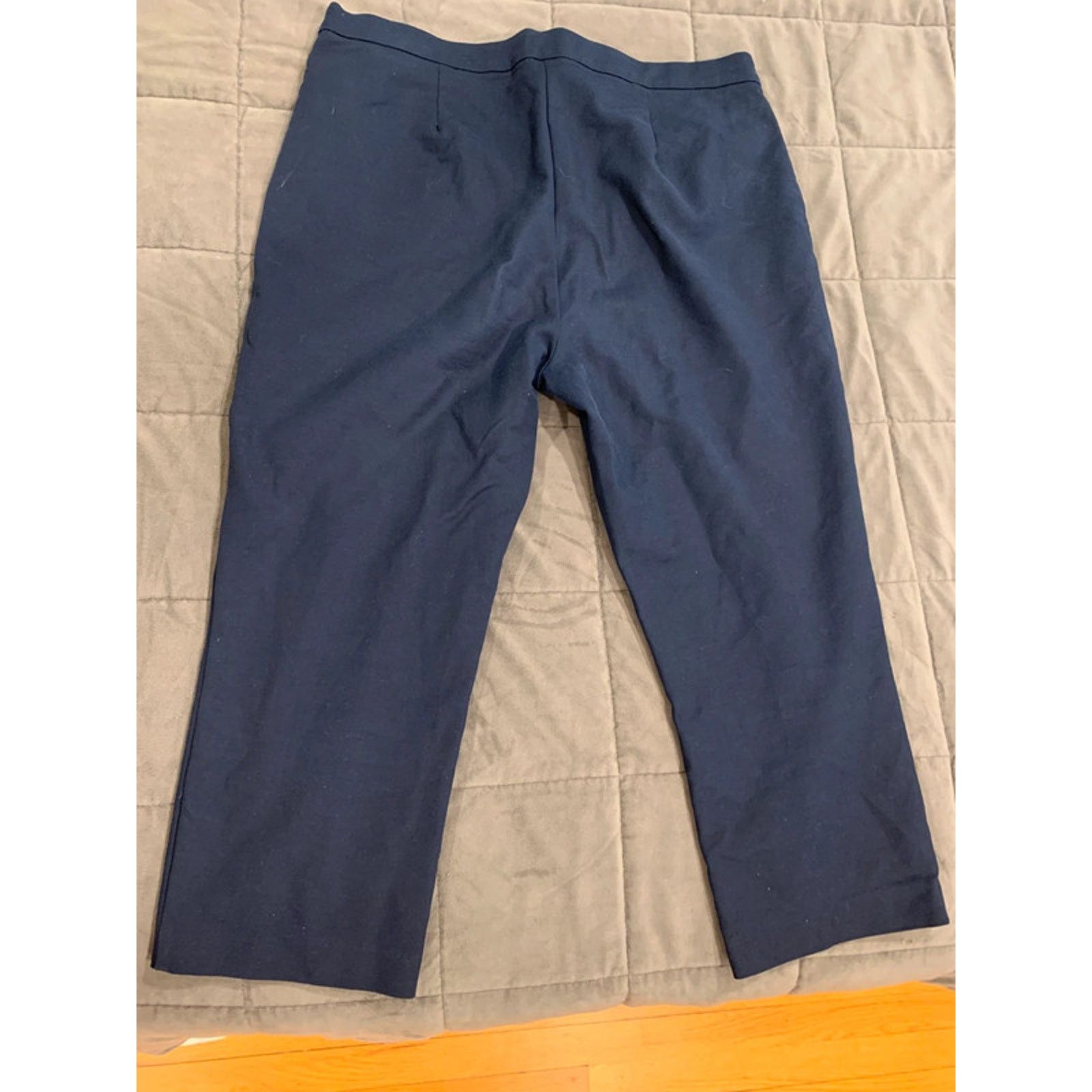 The Unbranded Brand Maison d'Amélie Ankle Trousers Blue Women's Size US Size 14 Size 36" / US 14 / IT 50 - 6 Thumbnail