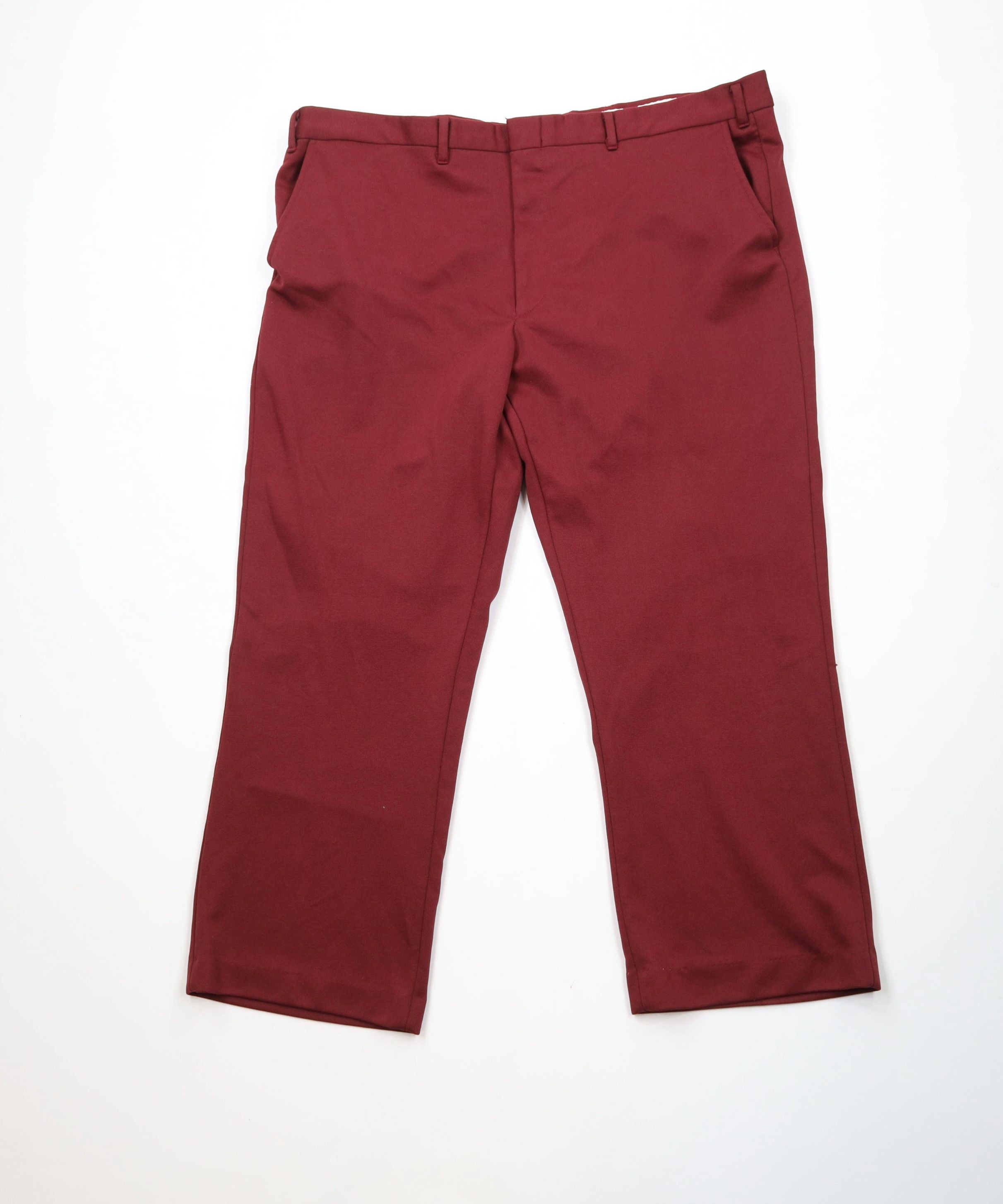Vintage Vintage 70s Streetwear Bell Bottoms Chino Pants Red USA Size US 44 / EU 60 - 1 Thumbnail