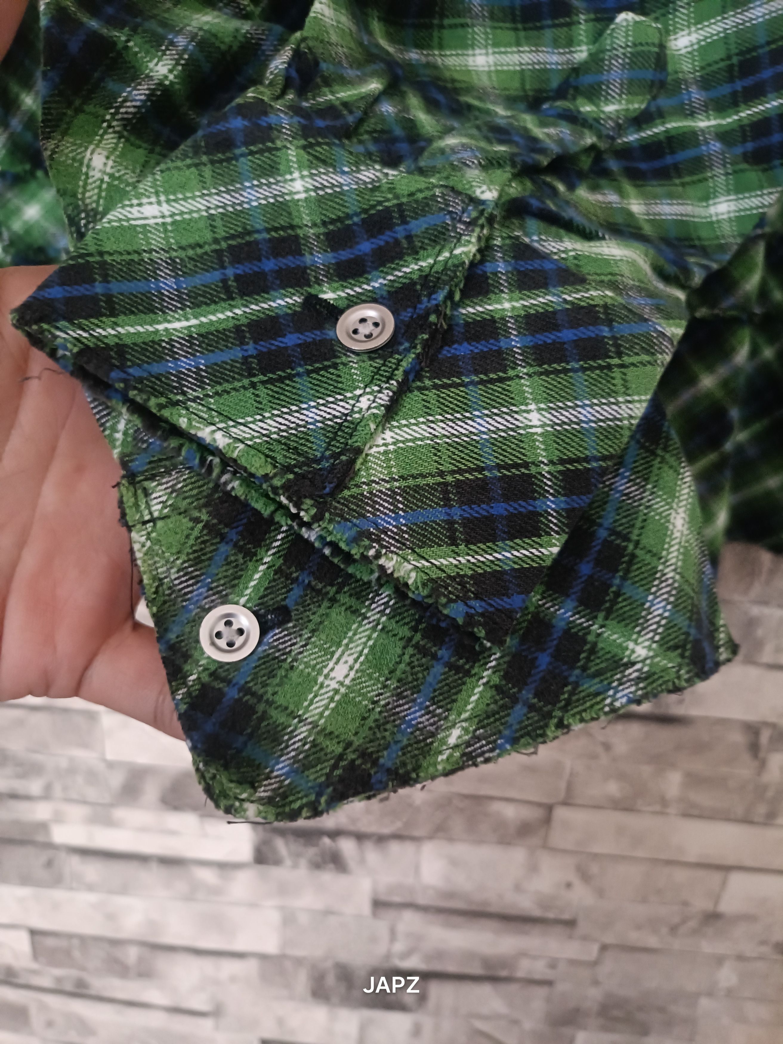 Michel Klein Michel Klein avantgarde flannel shirt Size US S / EU 44-46 / 1 - 3 Thumbnail