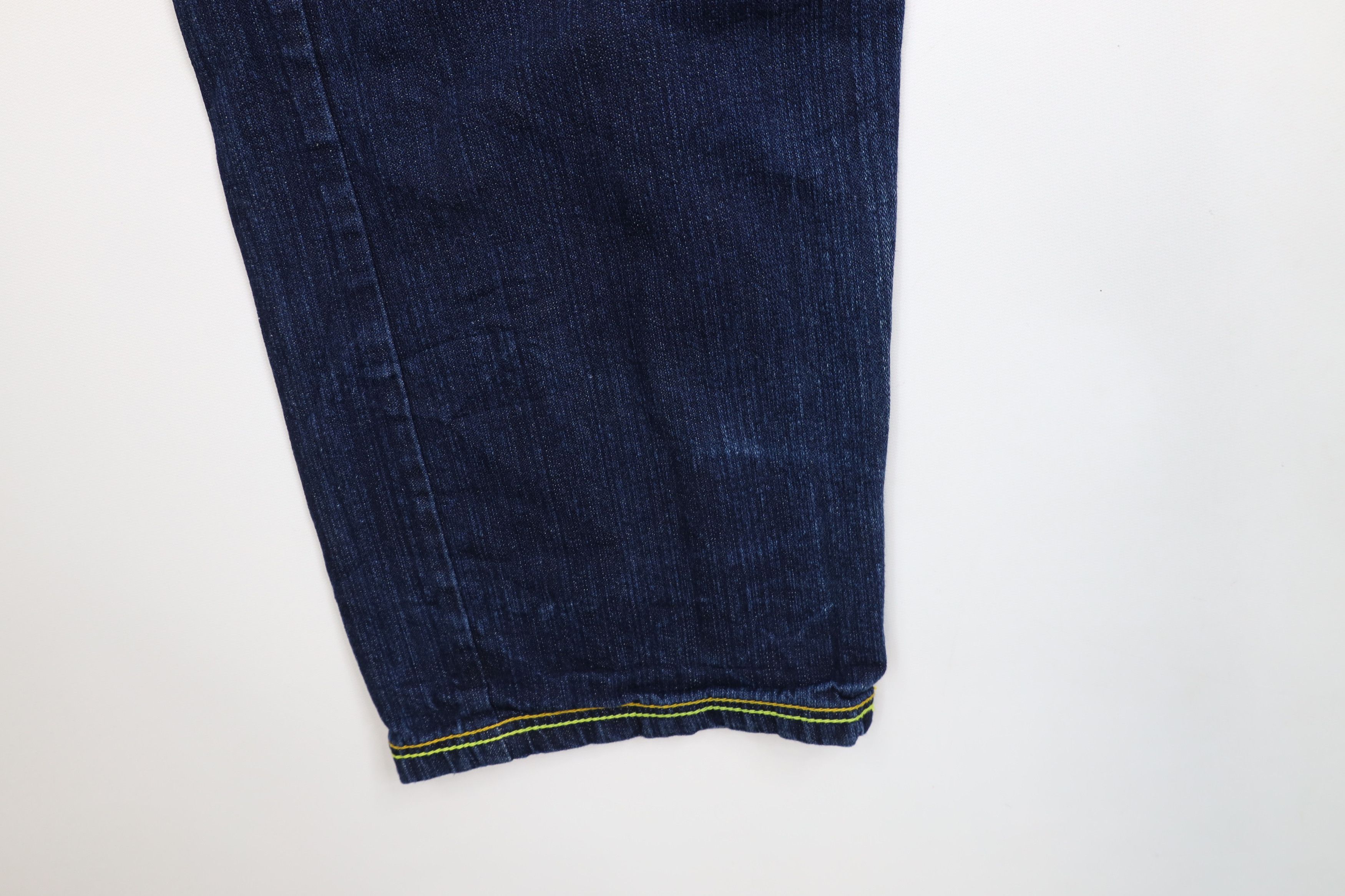 Vintage Vintage 90s Y2K Streetwear Fit Wide Leg Denim Jeans Blue Size US 36 / EU 52 - 6 Thumbnail